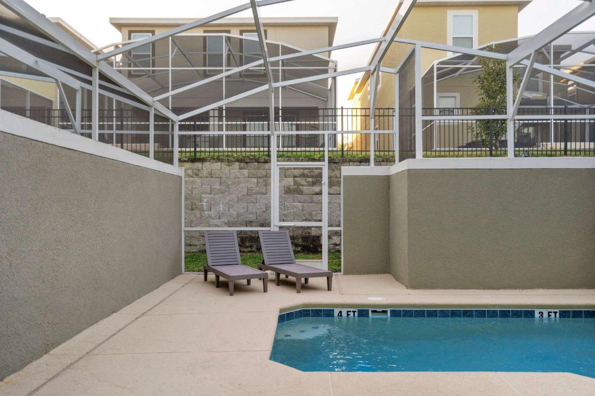 Special 4Bedroom Th W-Private Pool Next To Disney Киссимми Экстерьер фото