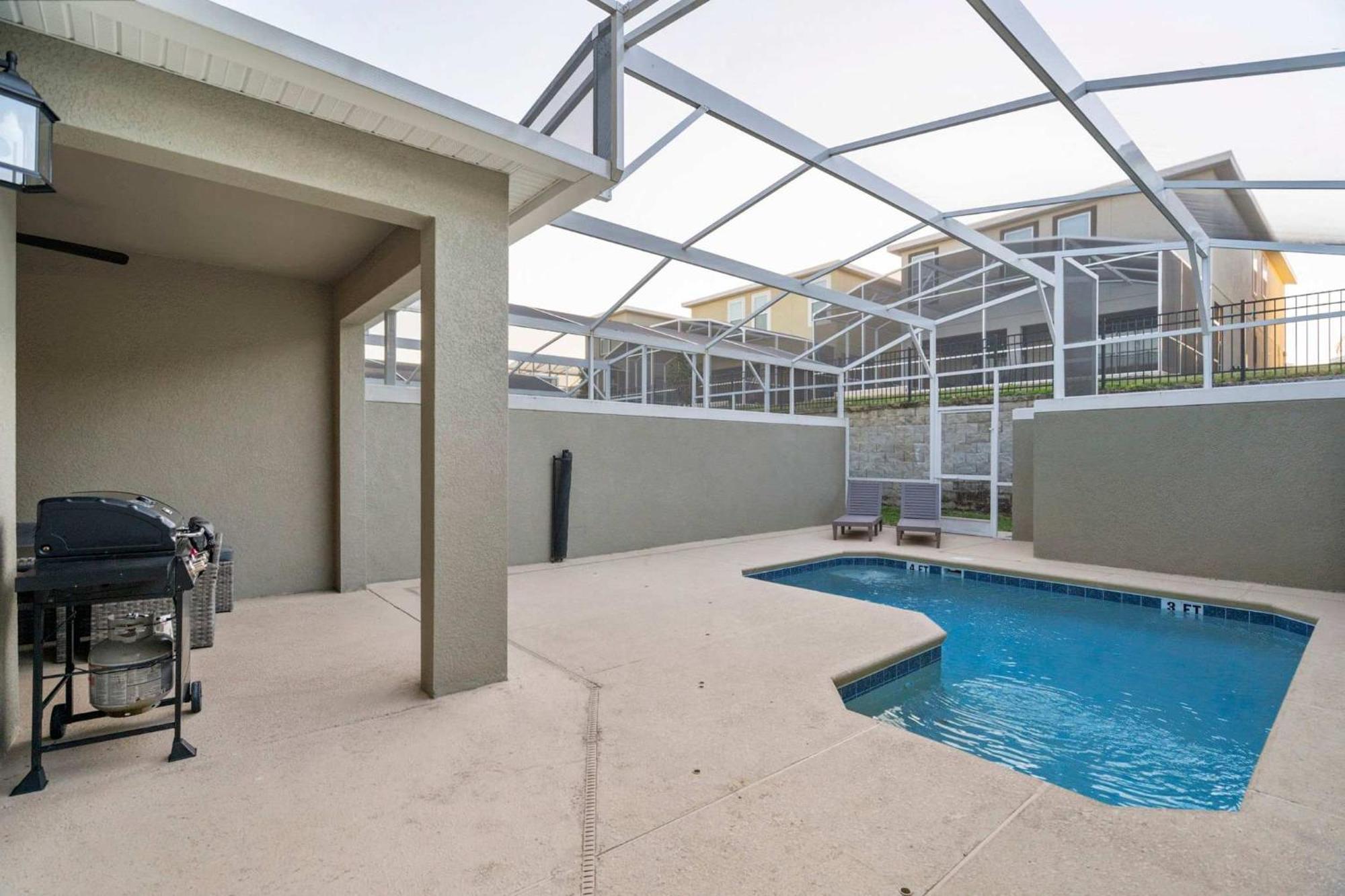 Special 4Bedroom Th W-Private Pool Next To Disney Киссимми Экстерьер фото